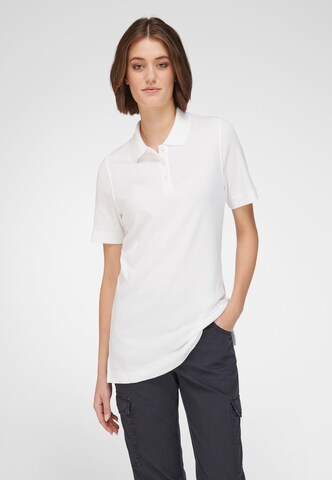 Peter Hahn Poloshirt in Weiß: predná strana