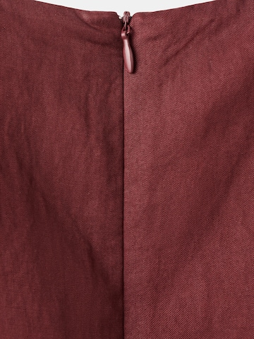 MANGO Jurk 'Panuelo' in Rood