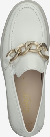 GABOR Classic Flats in White