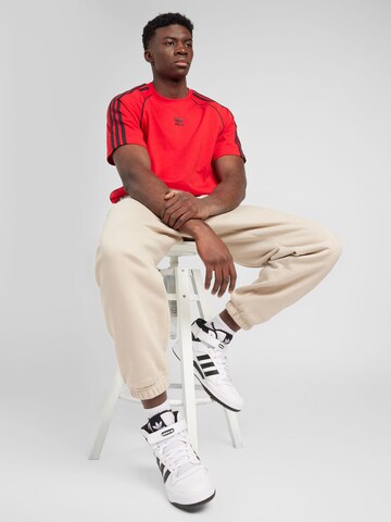 ADIDAS ORIGINALS T-Shirt 'Sst' in Rot