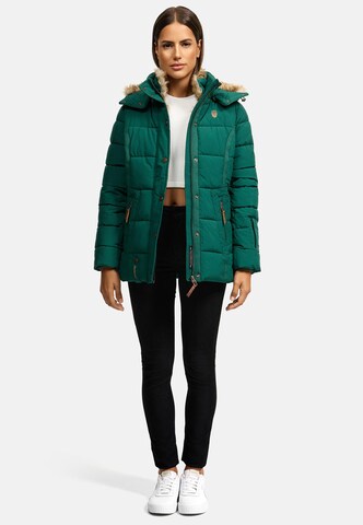 Veste d’hiver 'Nekoo' MARIKOO en vert