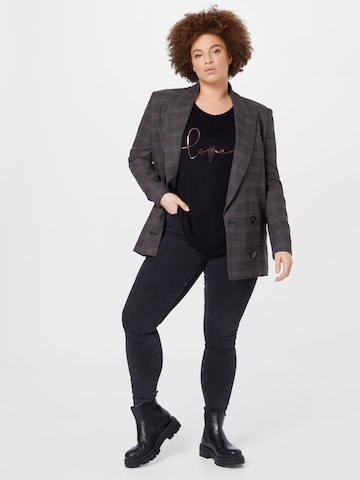 ABOUT YOU Curvy Shirt 'Mona' in Black