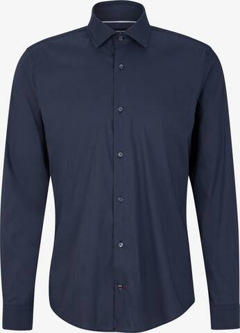 STRELLSON Button Up Shirt ' Stan ' in Blue: front