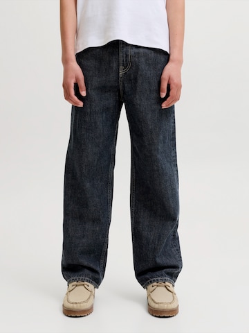 Jack & Jones Junior Baggy Jeans 'JJIAlex JJOriginal' in Blue: front