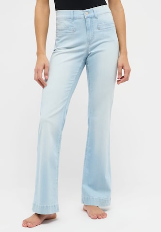 Angels Bootcut Jeans 'Leni' in Blauw: voorkant