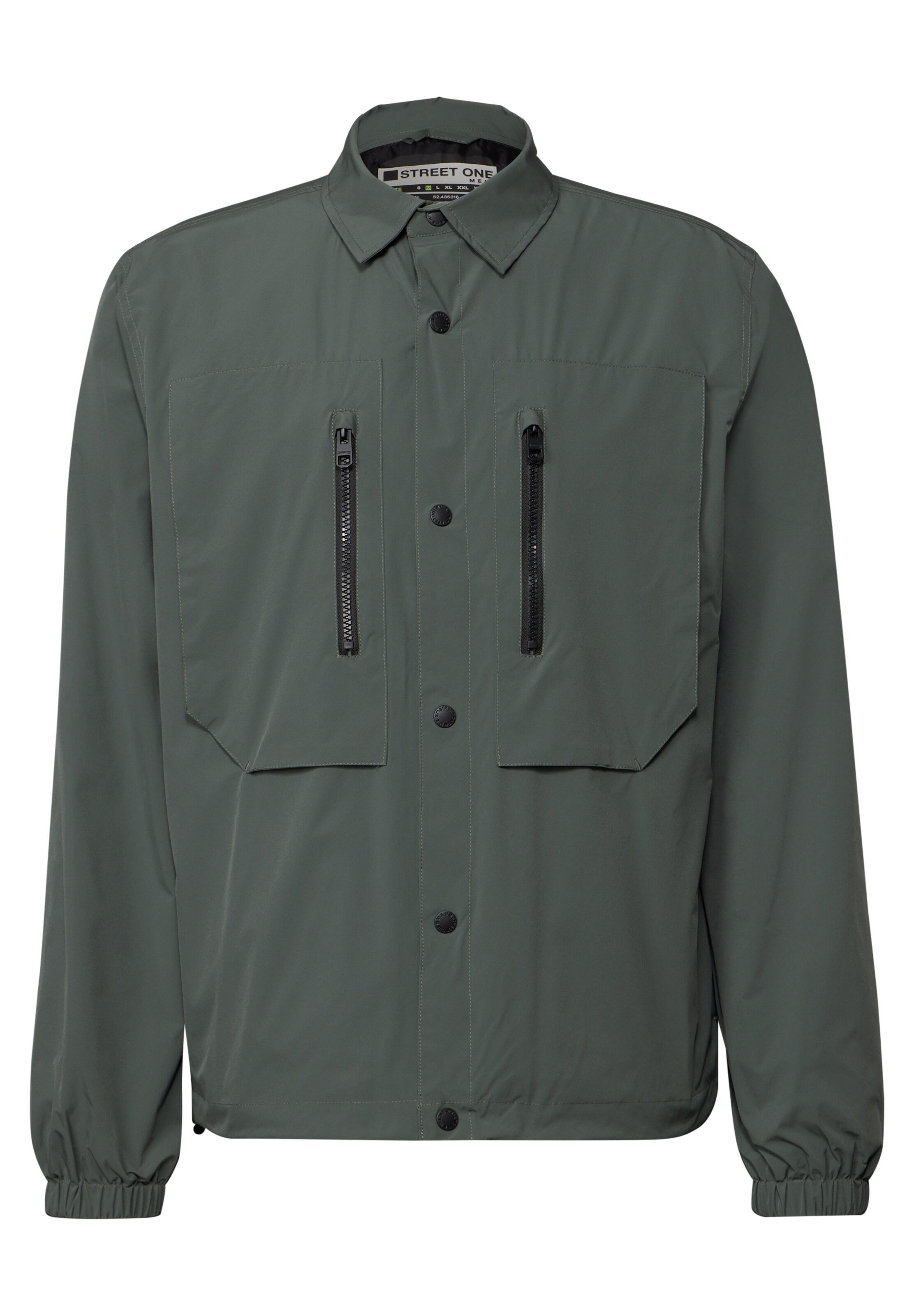 Street One MEN Between-Season Jacket in Green: front