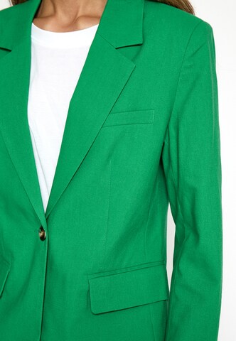 Blazer 'Emiley' di DESIRES in verde
