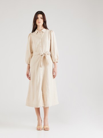 Y.A.S Kleid 'FLAXY' in Beige: predná strana