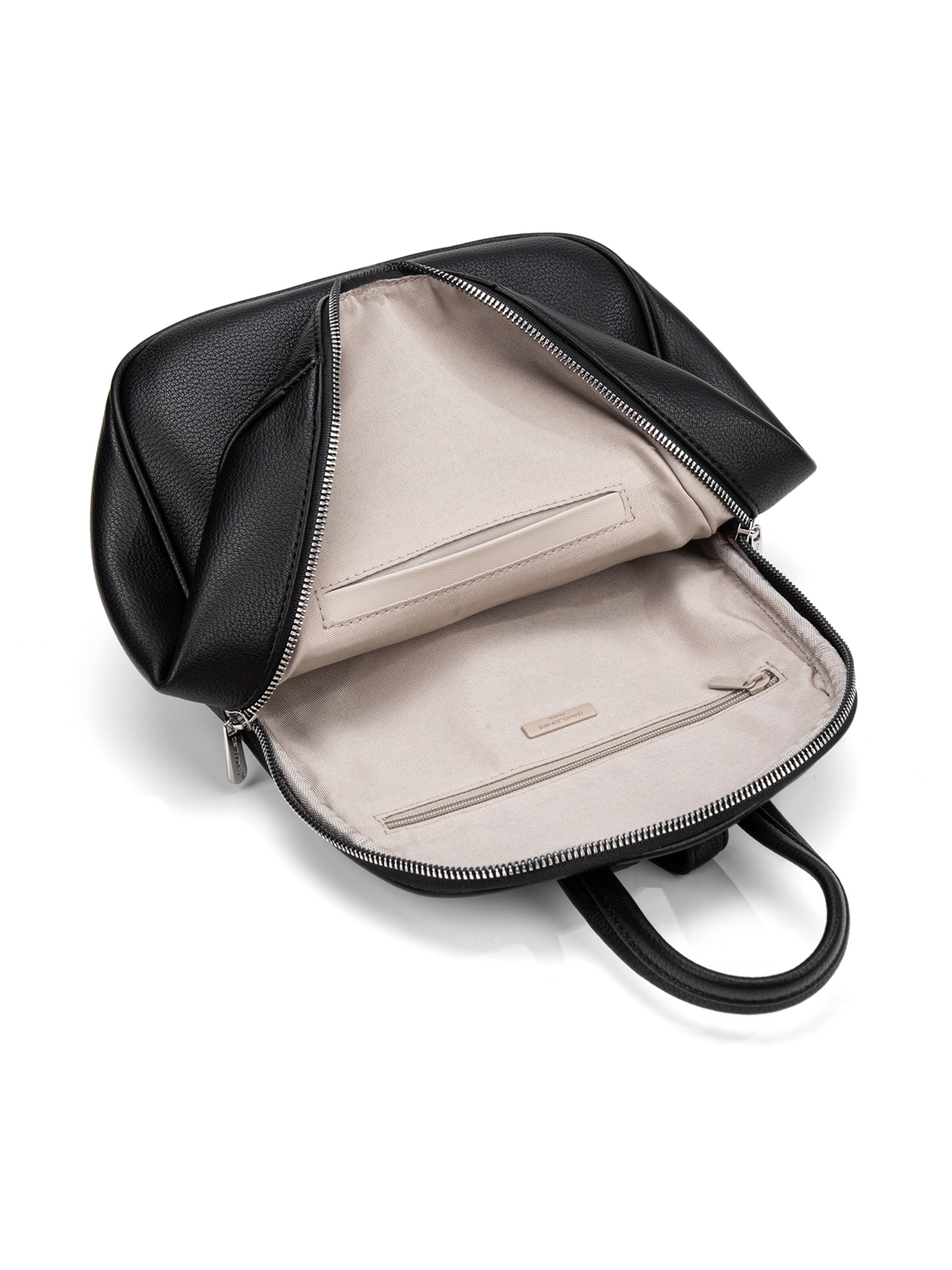 Zaino 'Zaino donna Oriana Nova pelle vegana PU' di David Jones in nero