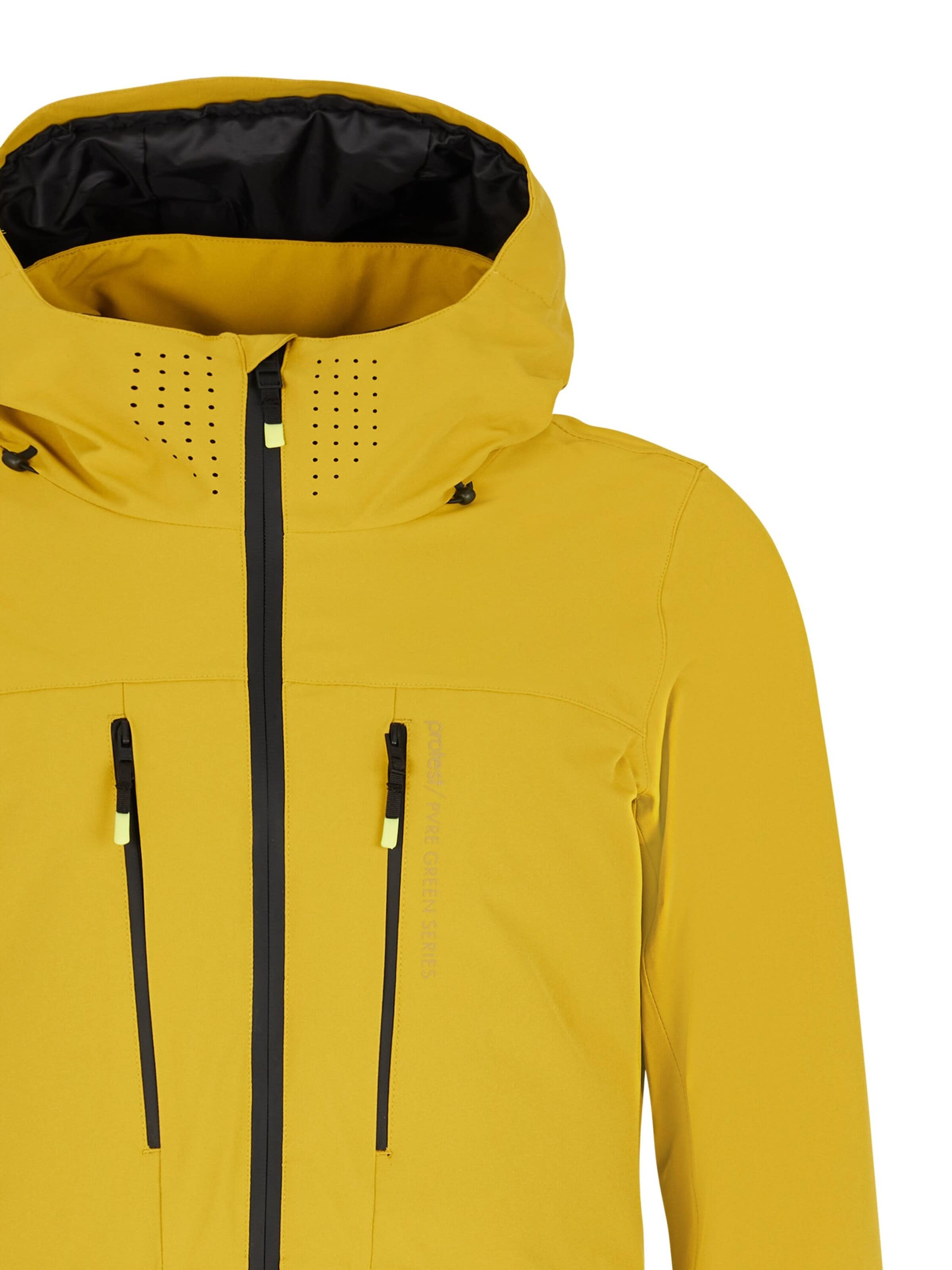 PROTEST Athletic Jacket 'PRTBEVERLY' in Green