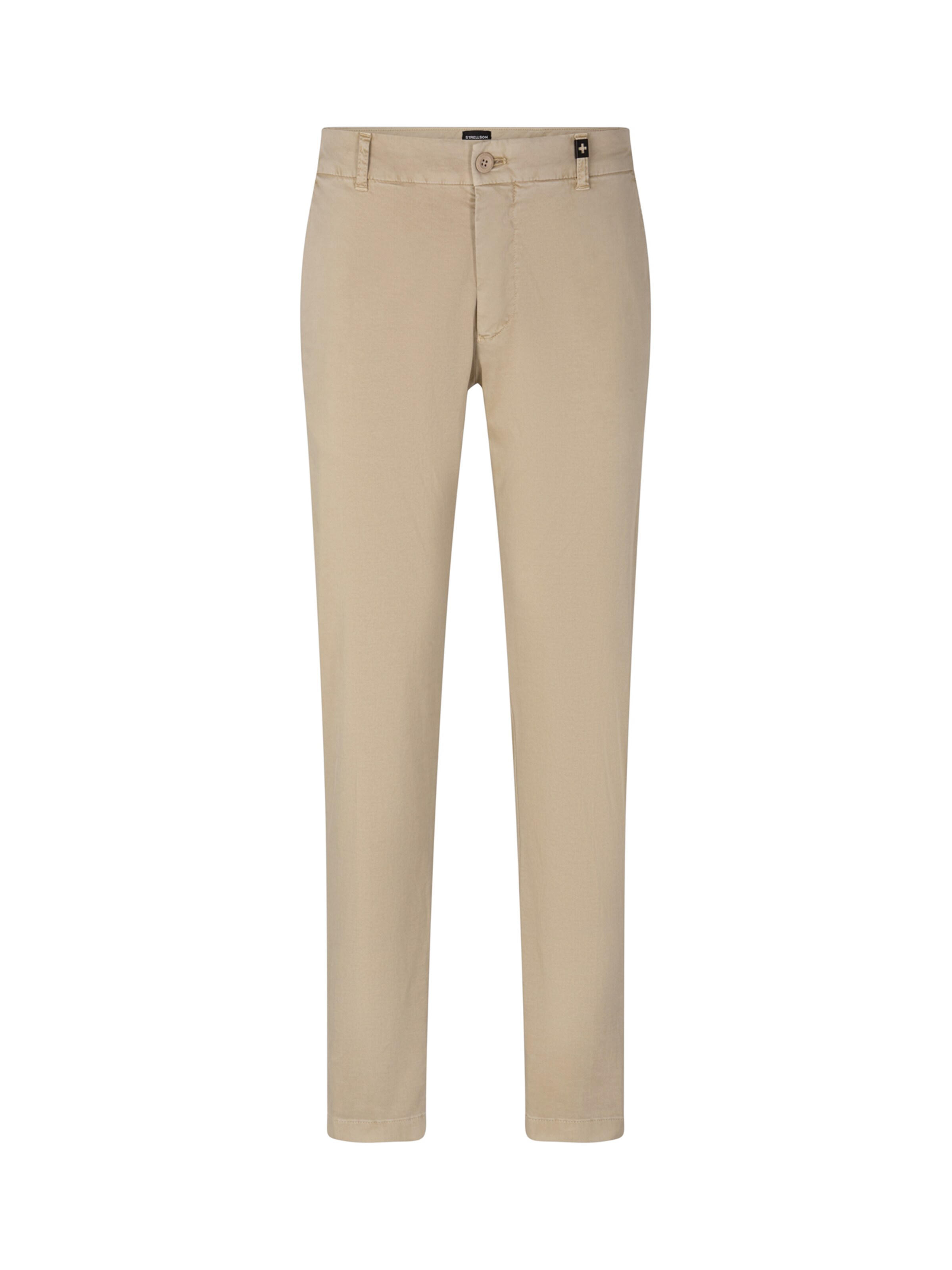 STRELLSON Regular Hose 'Tius' in Beige: Vorderseite
