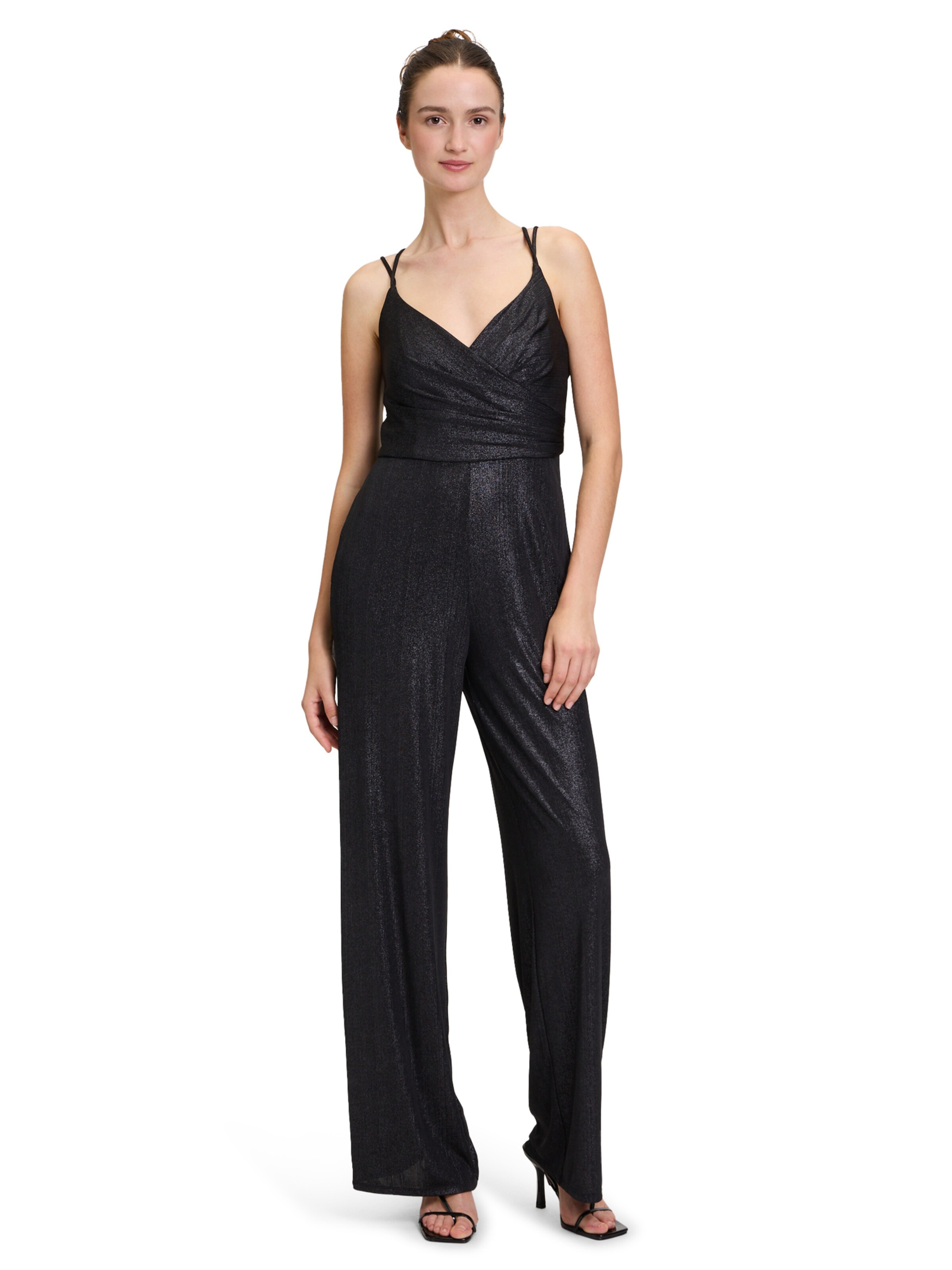 Combinaison Vera Mont en noir : devant