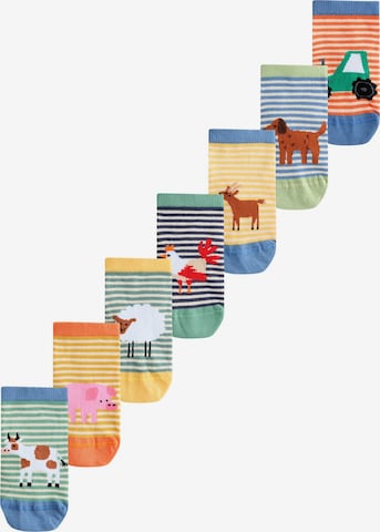 Next Къси чорапи в пъстро: отпред