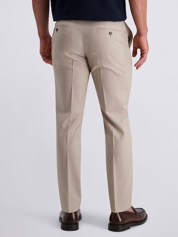 PIERRE CARDIN Slimfit Broek 'Ryan' in Beige