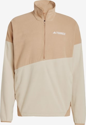 ADIDAS TERREX - Jersey deportivo en marrón: frente