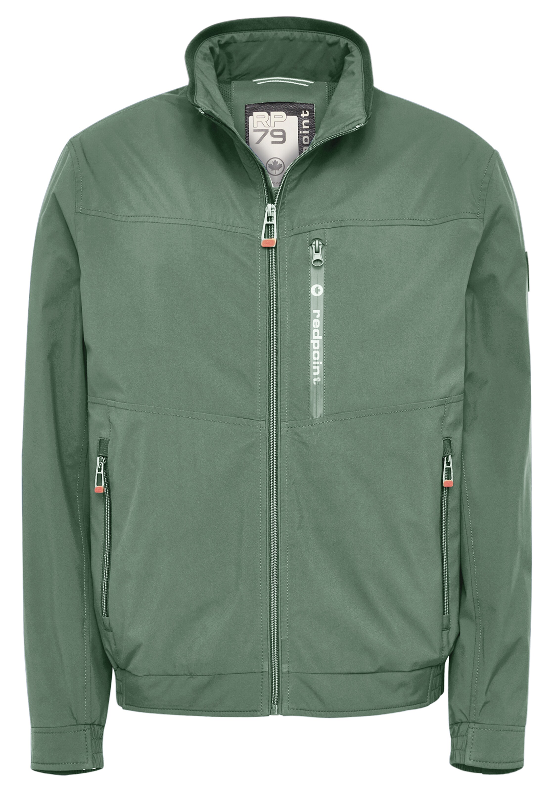 REDPOINT Übergangsjacke in Grün: Vorderseite