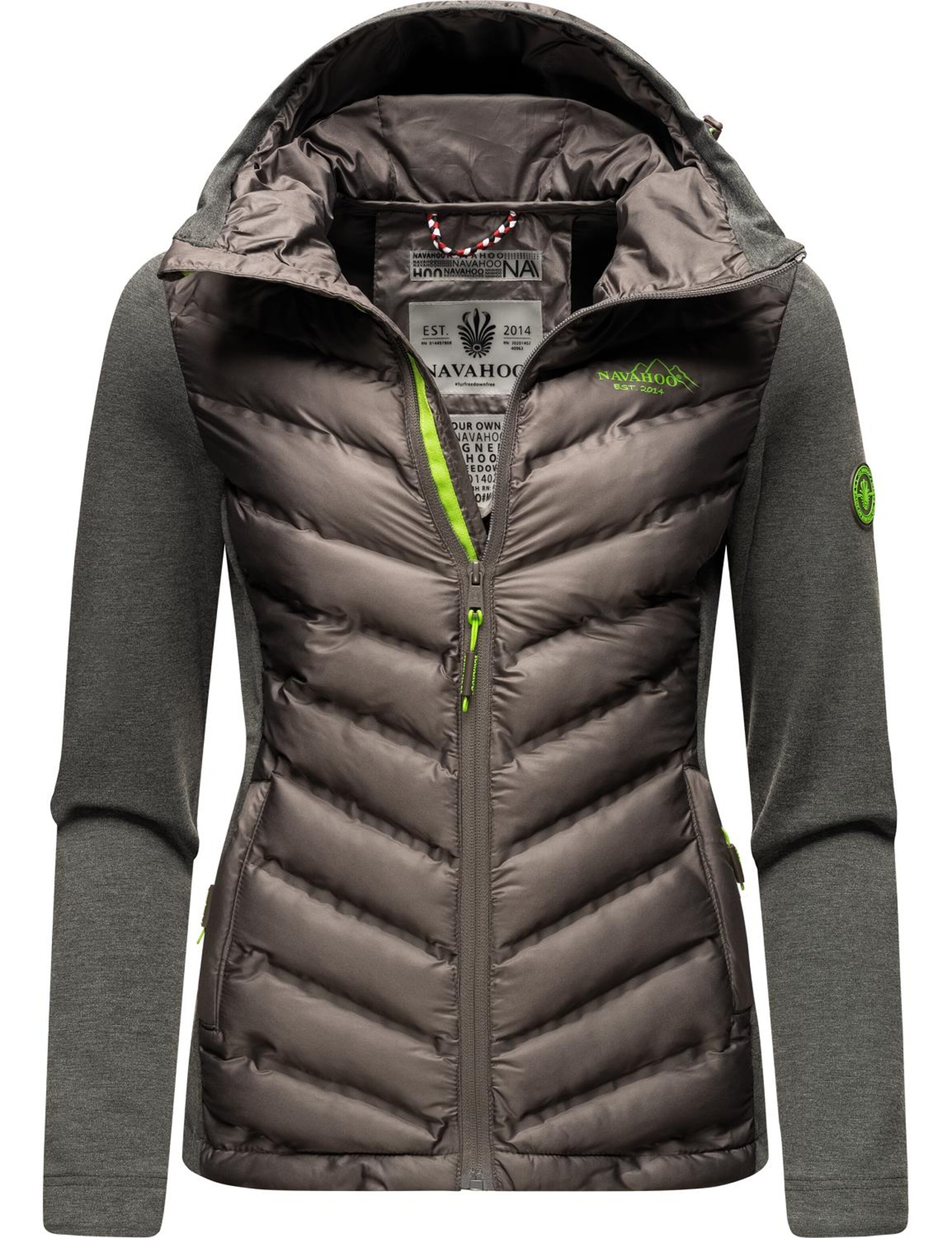 NAVAHOO Kevad-sügisjope &#x27;Nimm Mich Mit&#x27;, värv pruun: eest vaates