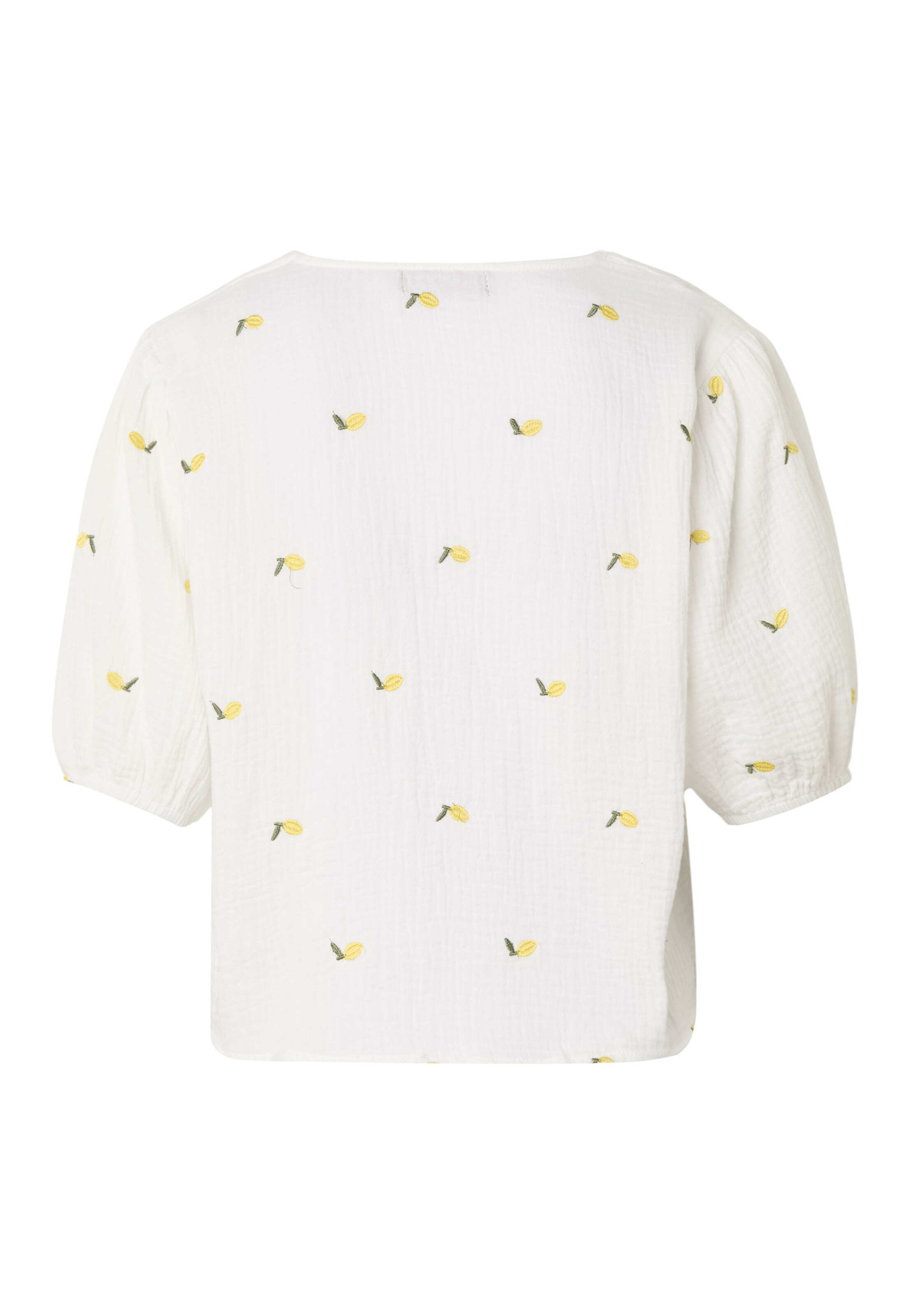 Estelou Blouse 'Lemon' in White