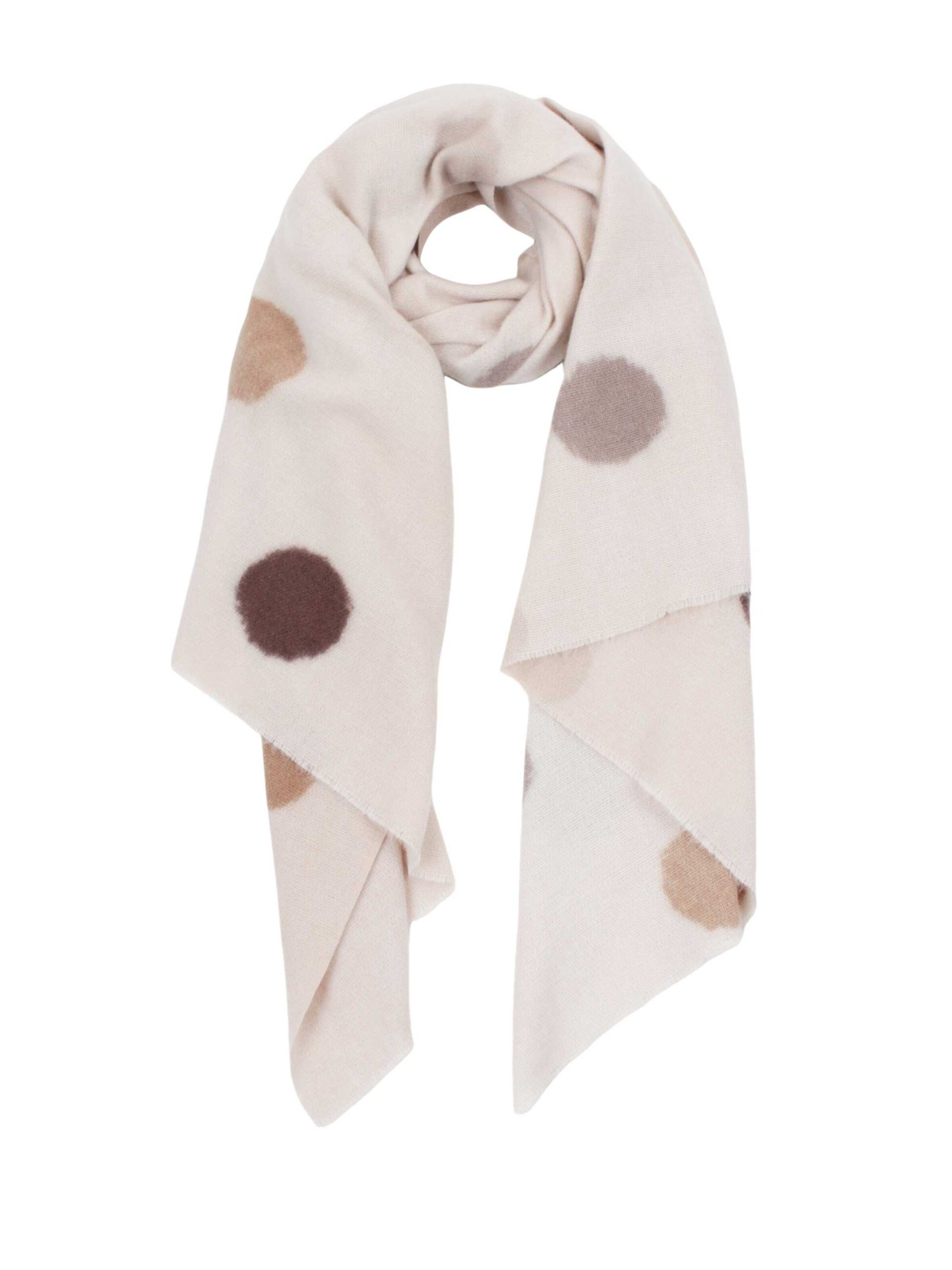 SAMAYA Schal 'Cleron' in Beige: Vorderseite