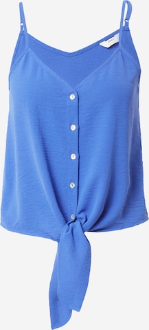 ONLY - Blusa 'METTE' em azul: frente