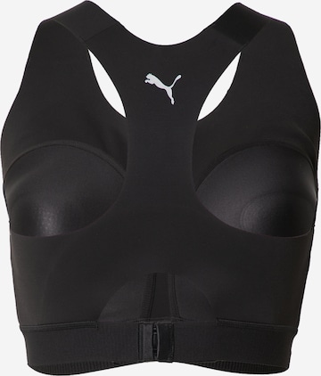 PUMA Bustier Sport-BH in Schwarz