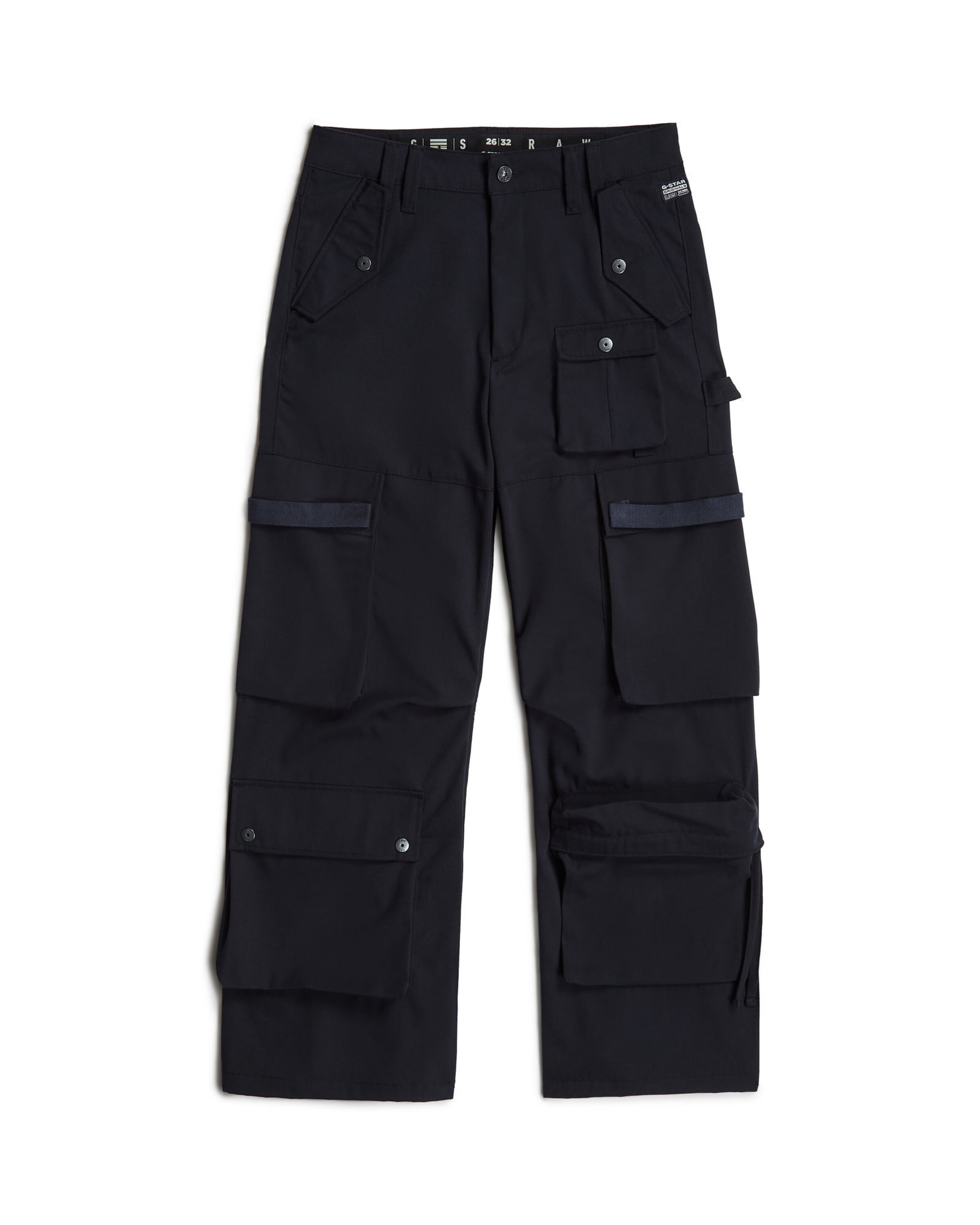 G-STAR Loose fit Cargo trousers 'Mega' in Blue: front