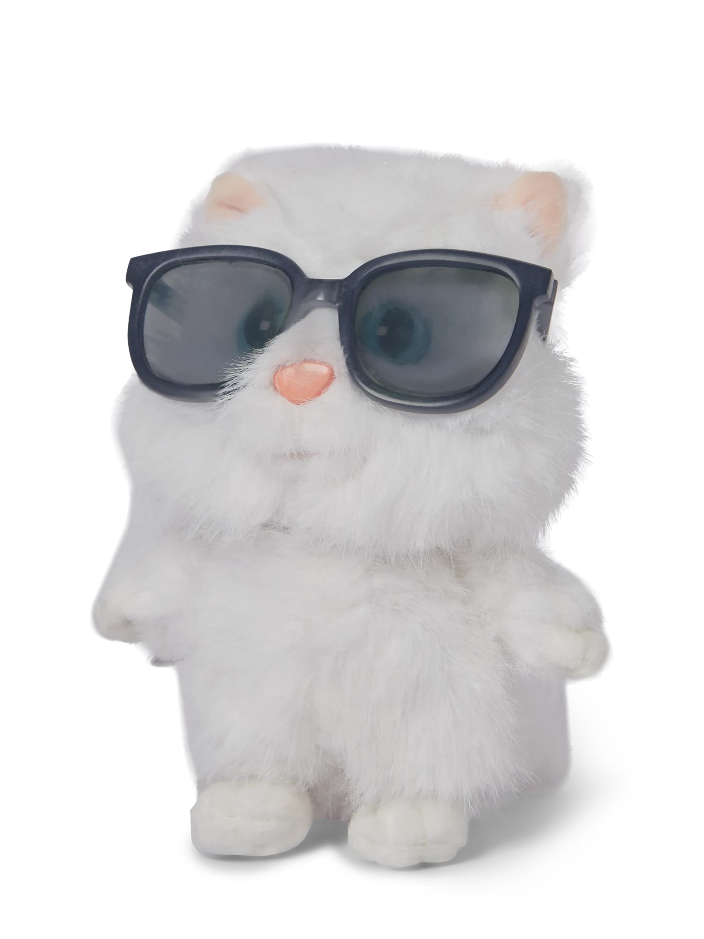 Karl Lagerfeld Μπρελόκ 'Ikon Choupette' σε λευκό: μπροστά