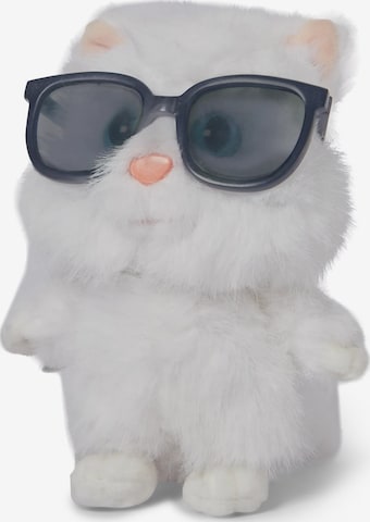 Karl Lagerfeld Schlüsselanhänger 'Ikon Choupette' in Weiß: Vorderseite