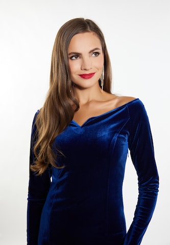 fainaKoktel haljina - plava boja