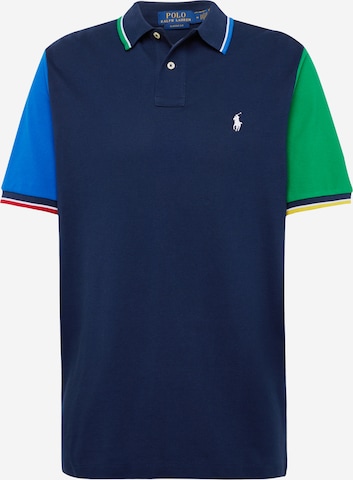 Polo Ralph Lauren Тениска в синьо: отпред