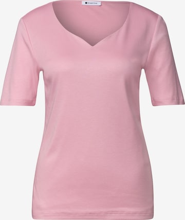 STREET ONE Shirt in Pink: Vorderseite