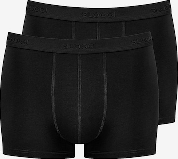 SLOGGI Boxer shorts in Black: front