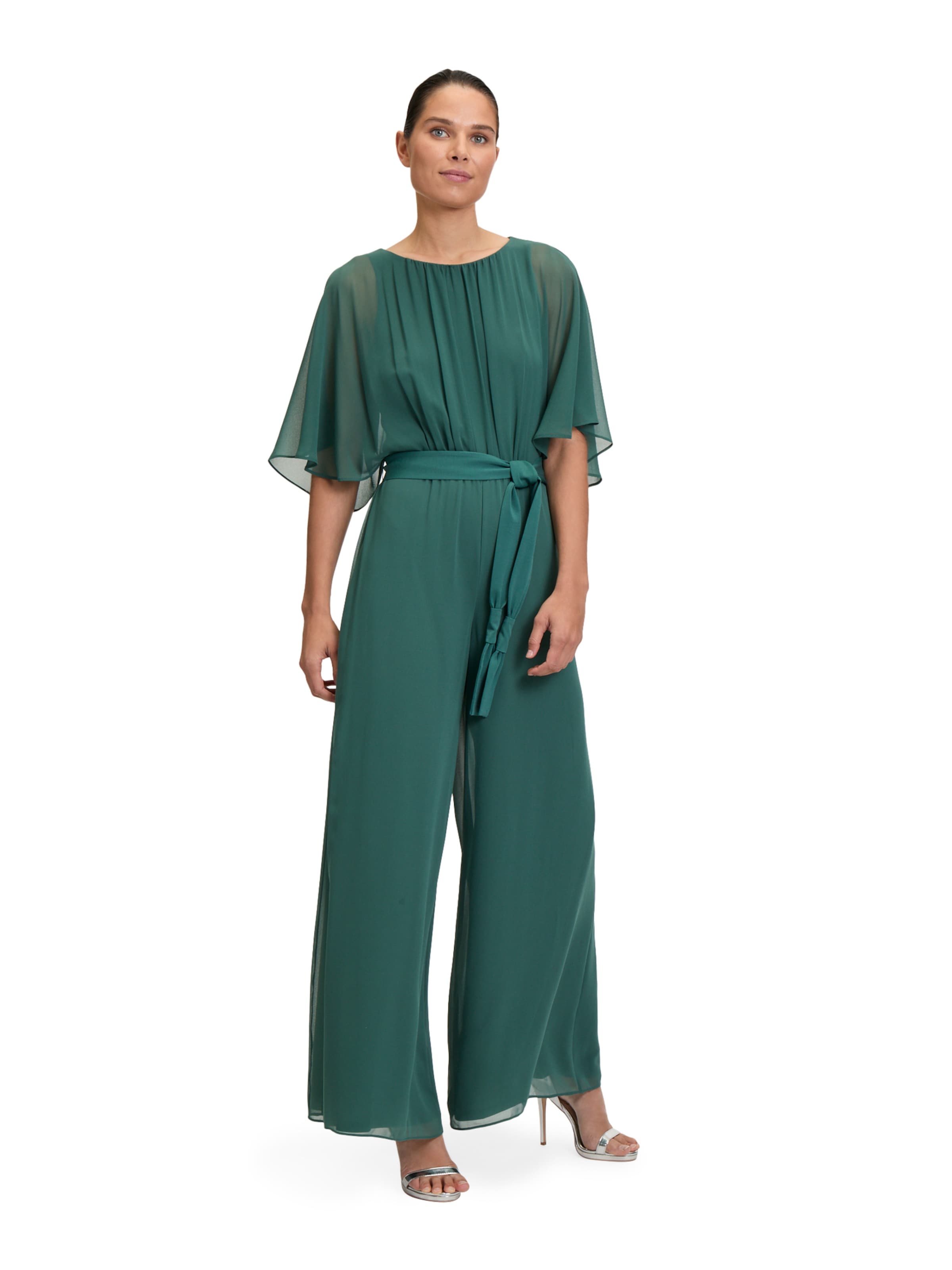 Vera Mont Jumpsuit in Green: front