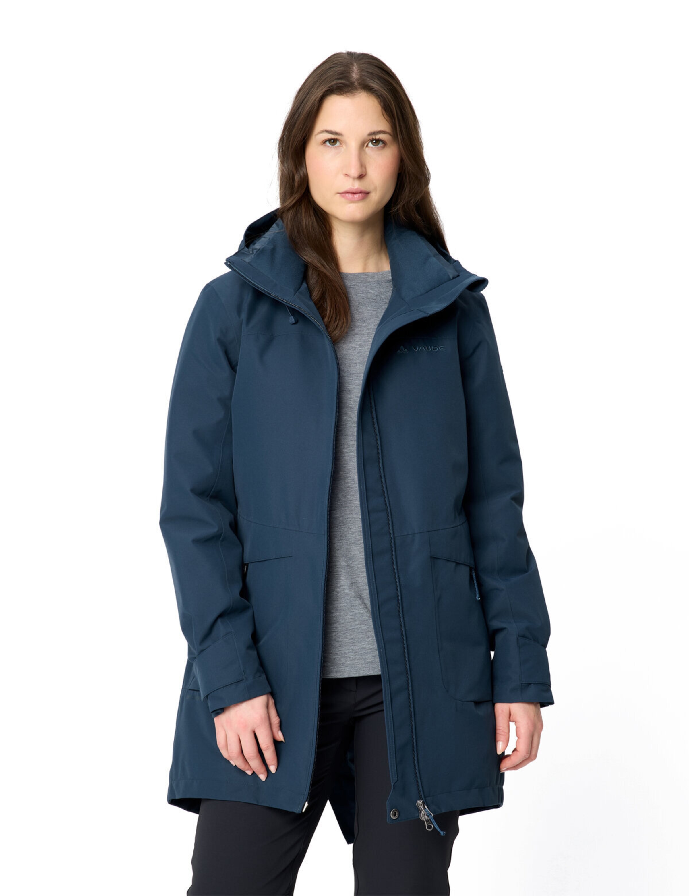 VAUDE Outdoor jacket 'Skomer III' in Blue
