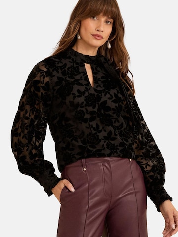 love & roses Blúzka - Čierna: predná strana