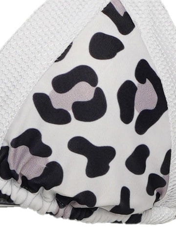 Triangle Hauts de bikini 'FOXY' La Michaux en blanc