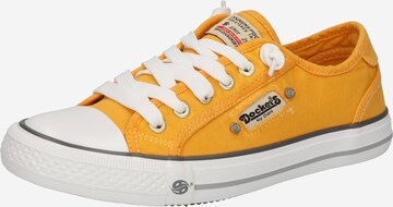 Sneaker bassa di Dockers by Gerli in giallo: frontale