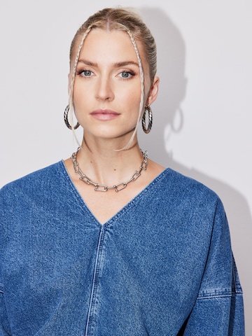 T-shirt 'Mareen' LeGer by Lena Gercke en bleu