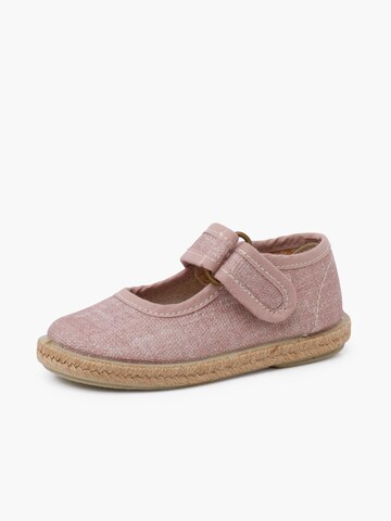 Ballerines Pisamonas en rose : devant