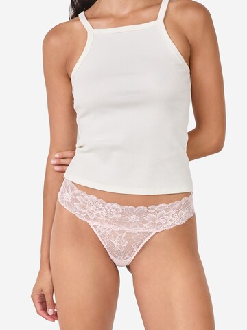 ETAM String 'Sweet' in Pink: Vorderseite