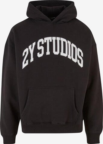 2Y Studios Sweatshirt in Black: front