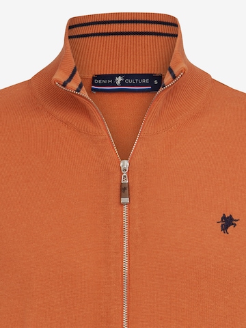 Vestes en maille 'Lorenz' DENIM CULTURE en orange