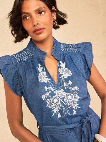 love & roses Jurk in Blauw