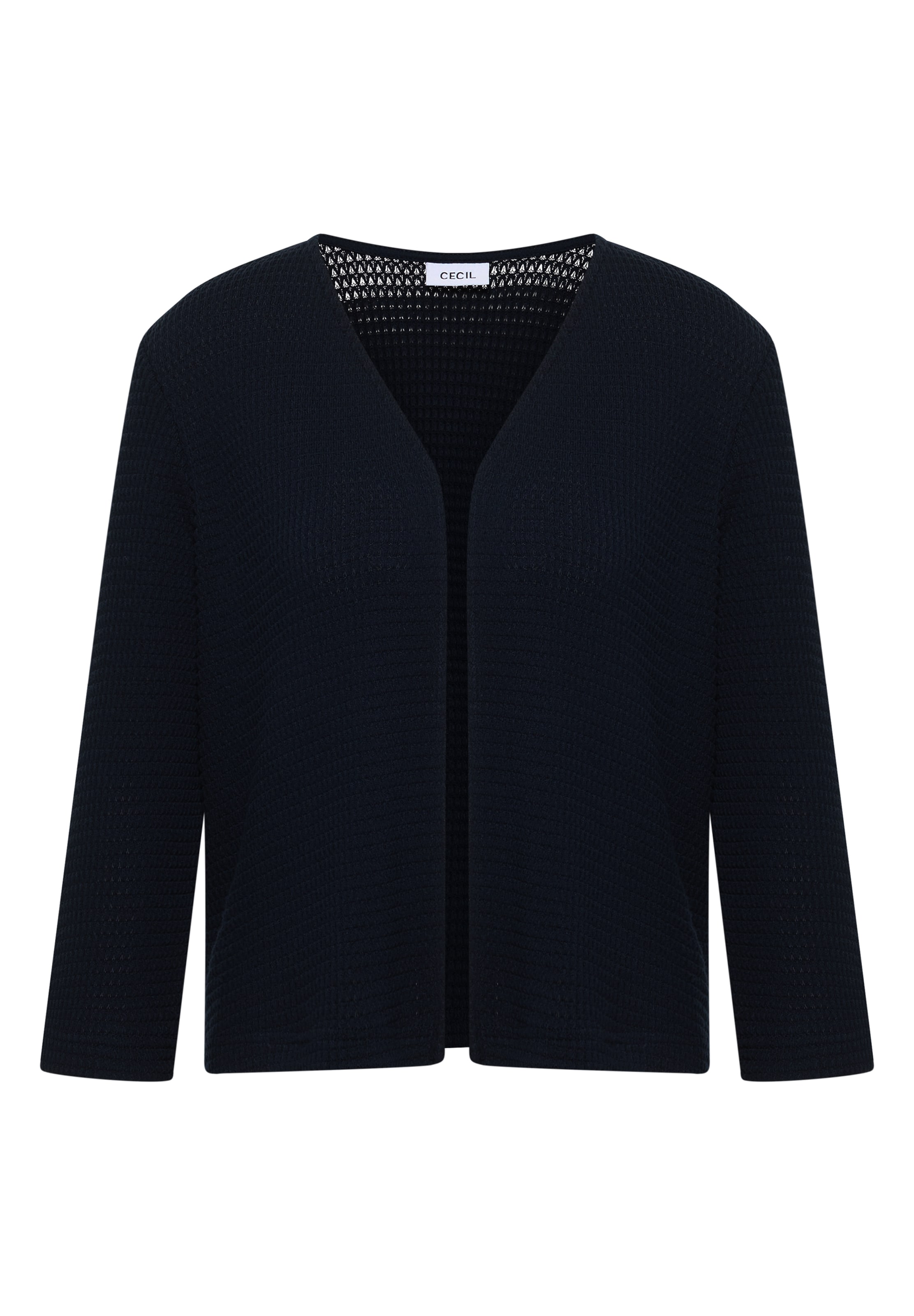CECIL Knit Cardigan in Blue: front