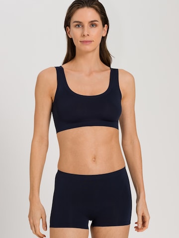 Hanro Bralette Bra 'Touch Feeling' in Blue: front