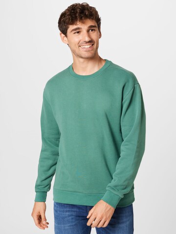 HOLLISTER Sweatshirt i grøn: forside