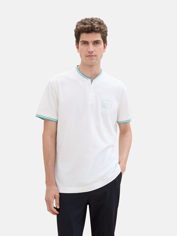 TOM TAILOR Shirt in White: front