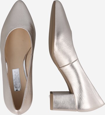GABOR - Zapatos con plataforma 'Cervo' en plata