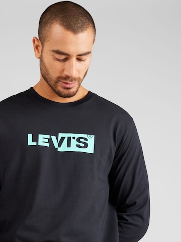 LEVI'S ®Majica 'Relaxed Long Sleeve Graphic Tee' - crna boja