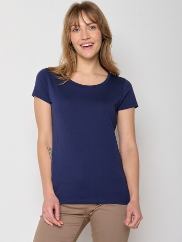 GREENBOMB Shirt in Blue: front